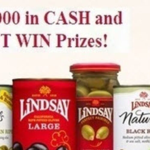 Lindsay Olives Mealtime Makeover Instant Win Game & Sweepstakes!